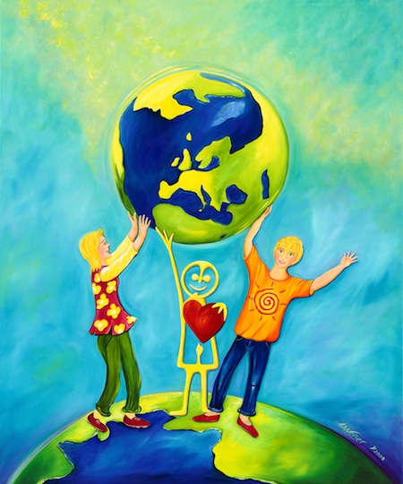 Visionsbild von Ursula Weber